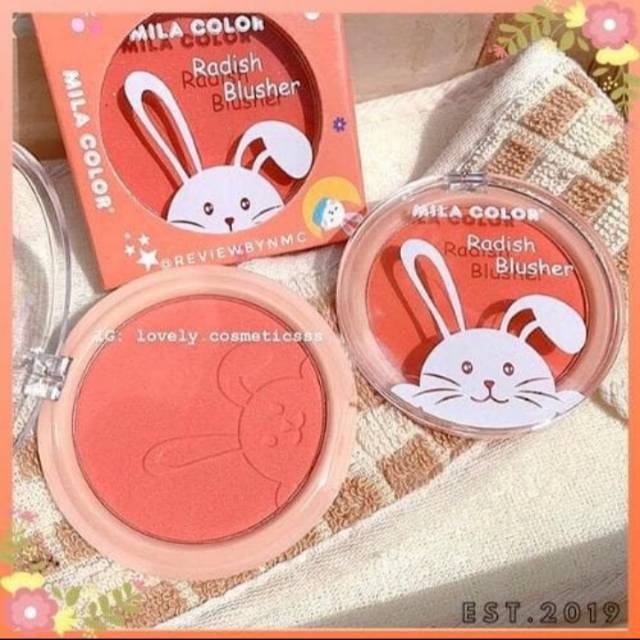BLUSH ON MILA RADISH BLUSHER