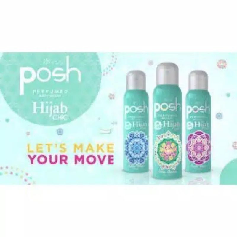 POSH PERFUMED BODY SPRAY 150ML