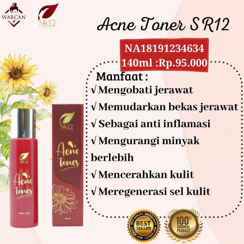 Acne toner sr12