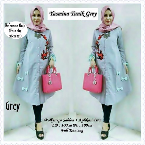 Yasmina Tunik Grey