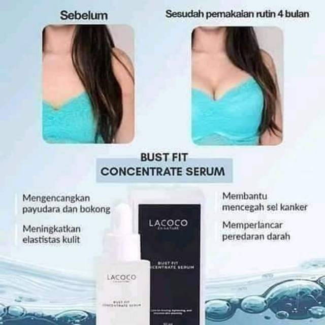Lacoco bust fit concentrate serum 30ml