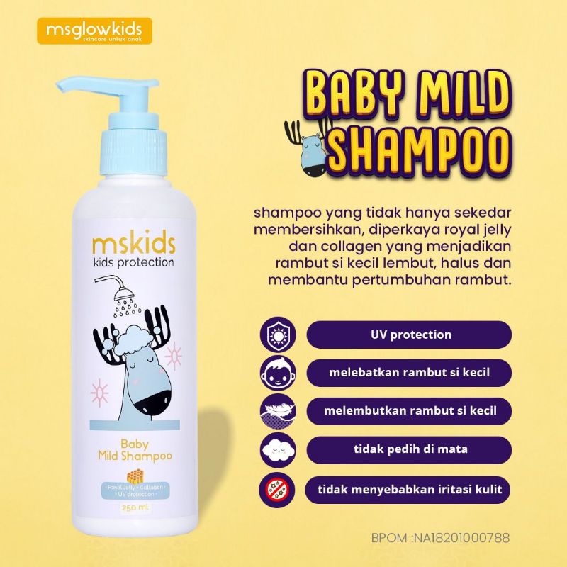 shampoo Ms Glow Kids