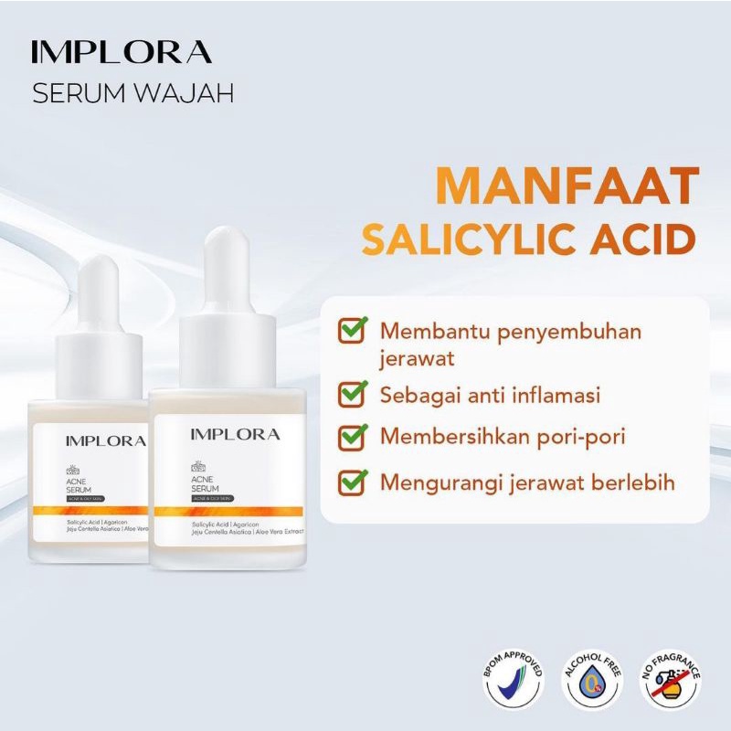 acne serum implora