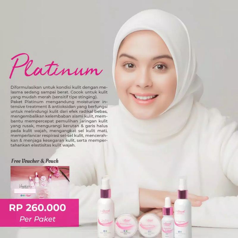 Marwah Platinum+pouch & serum