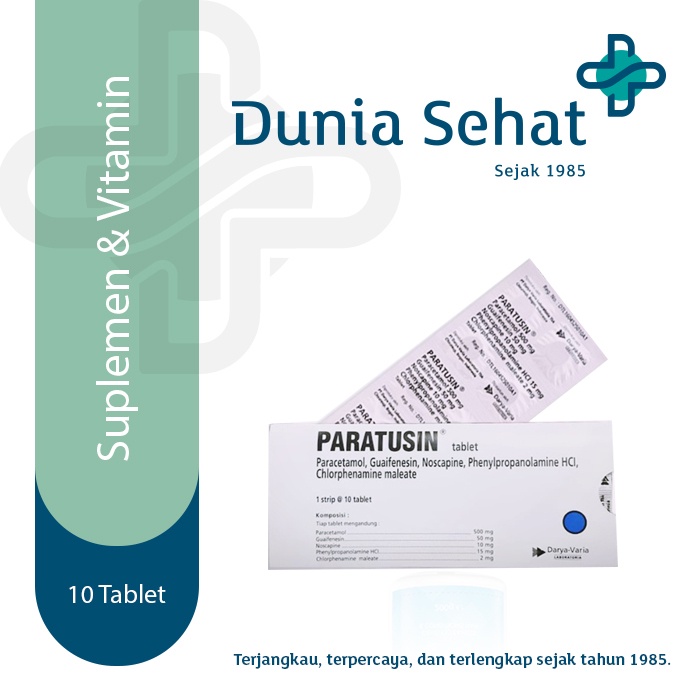 Paratusin 10 Tablet