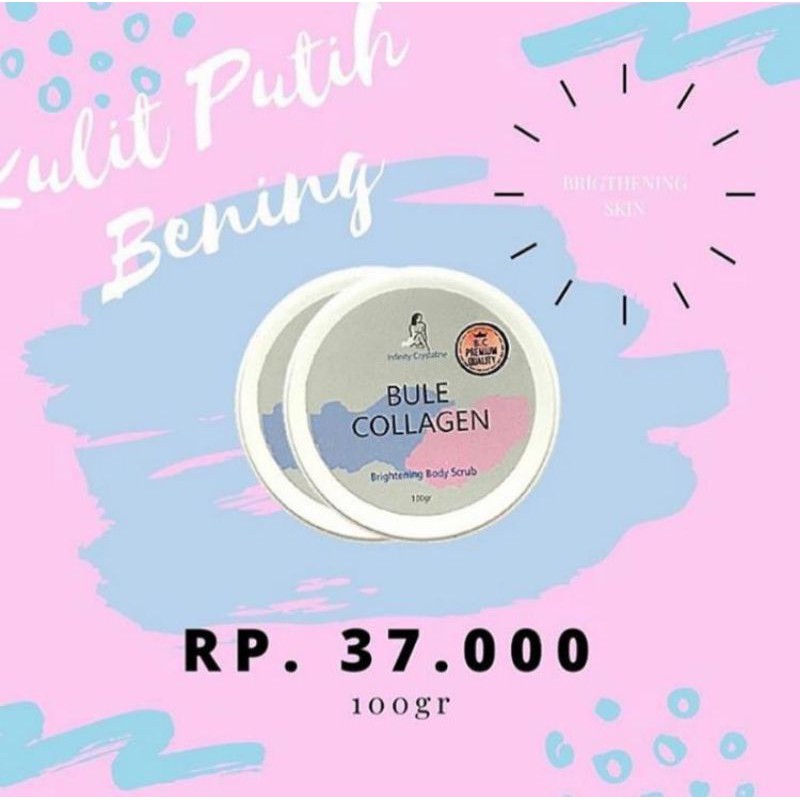 [Ready Stock] SCRUB BULE COLLAGEN