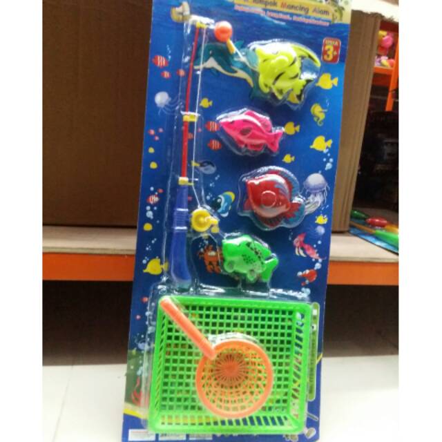 Mainan pancingan ikan+ada serok