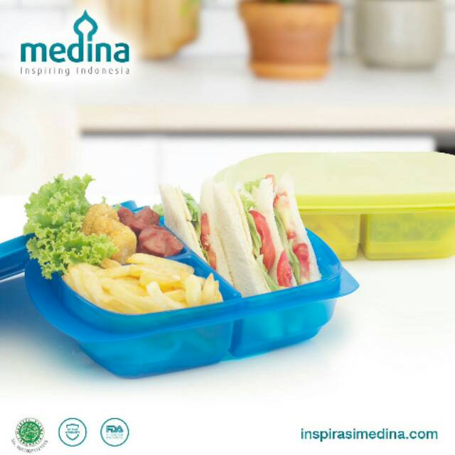 Duo portion lunch set