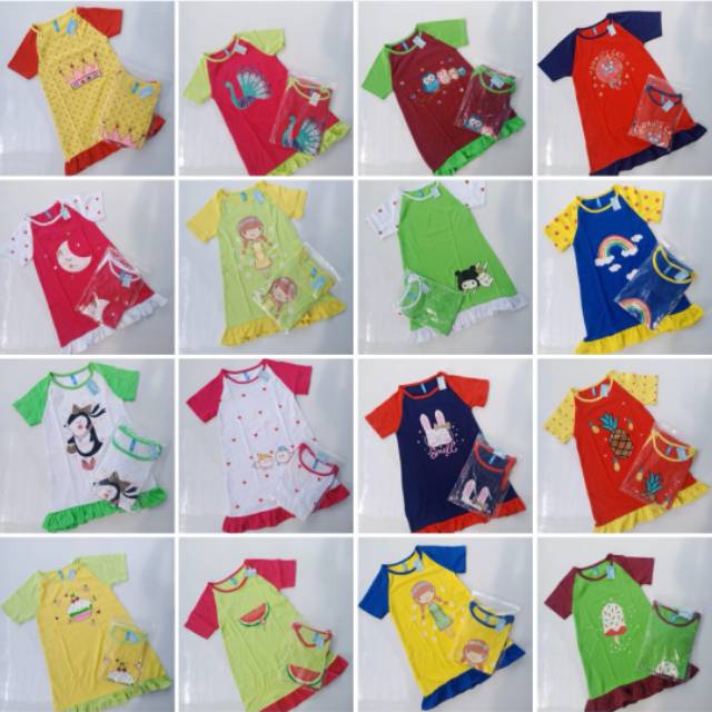 Dress / Daster Anak Ruffle