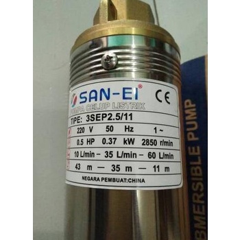Pompa Satelit San Ei 0.5Hp Casing Pipa 3In.