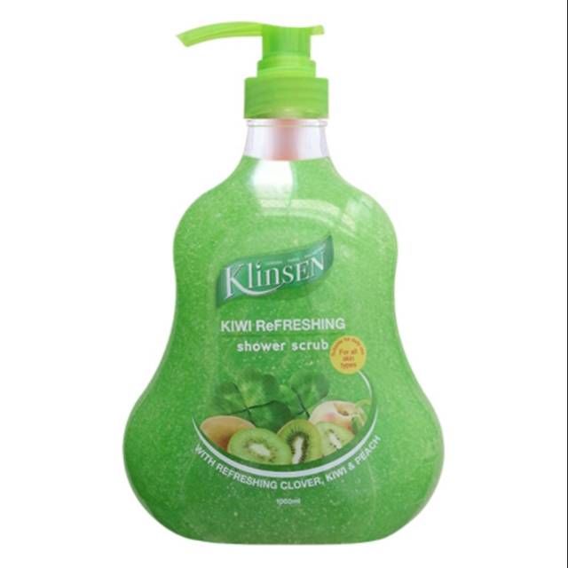 Klinsen Shower Scrub Kiwi 1000ml