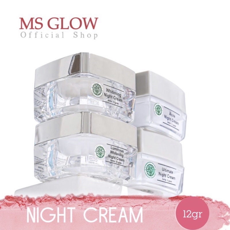 ms glow night cream