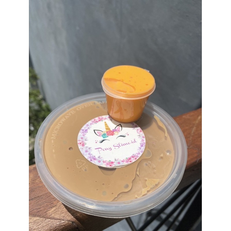 choco cheese slime