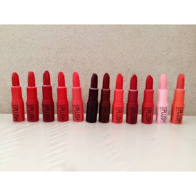 NYX Plush Matte Lipsticks