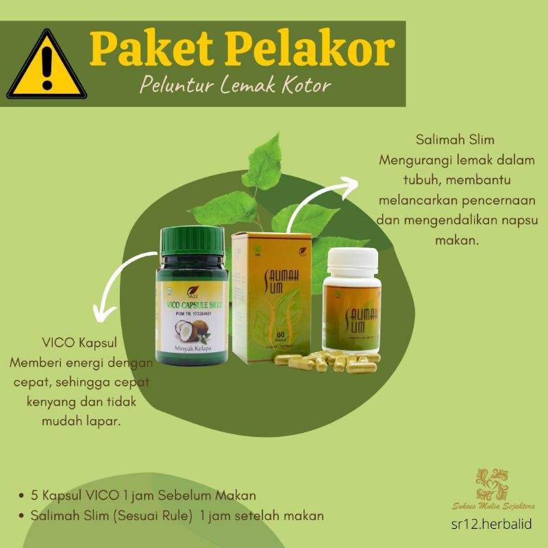 Salimah slim dan Vico SR12.