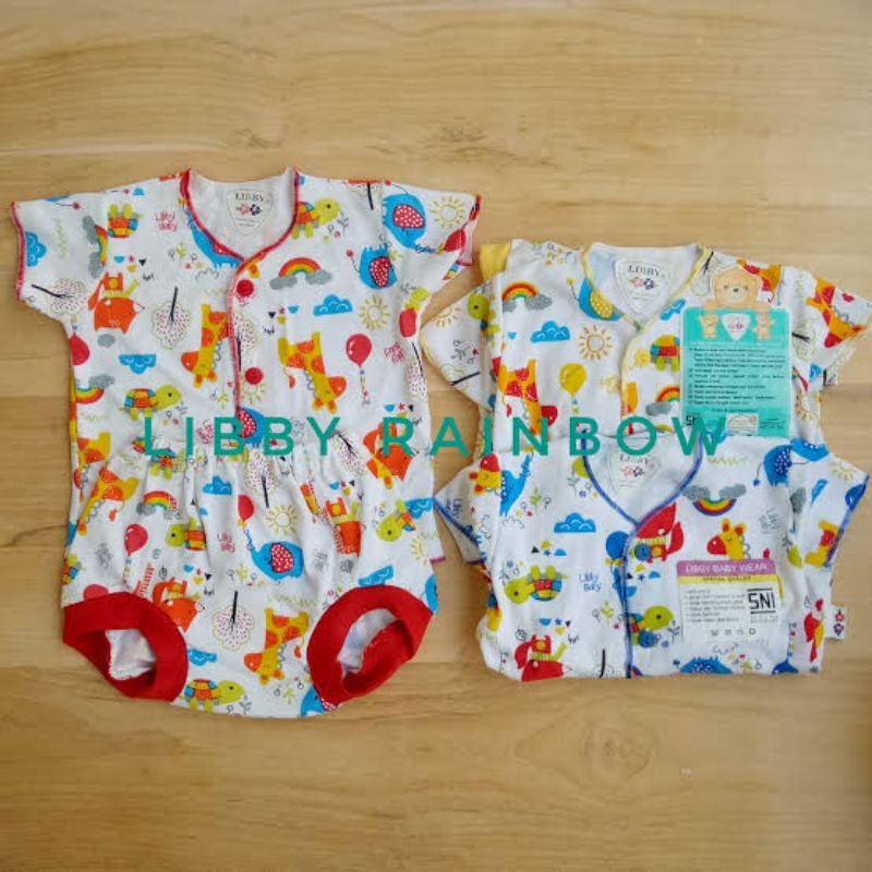 LIBBY Setelan Pendek Newborn