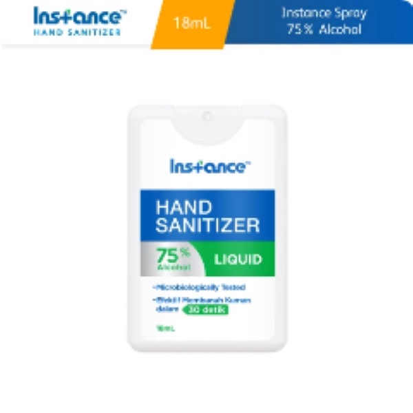 Instance Hand Sanitizer Spray Pocket 18ml