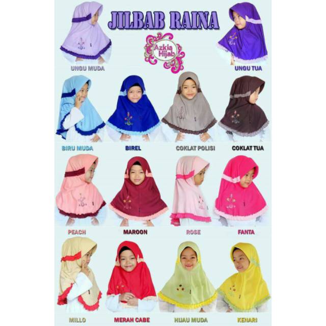 Jilbab anak RAINA