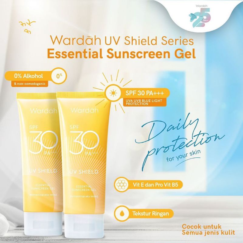 WARDAH UV SHIELED SPF 30++ SUNSCREEN GEL