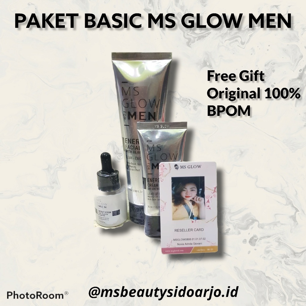 PAKET BASIC MS GLOW FOR MEN