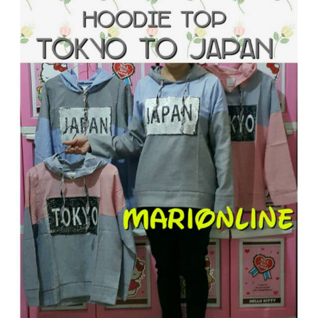 Atasan hoodie