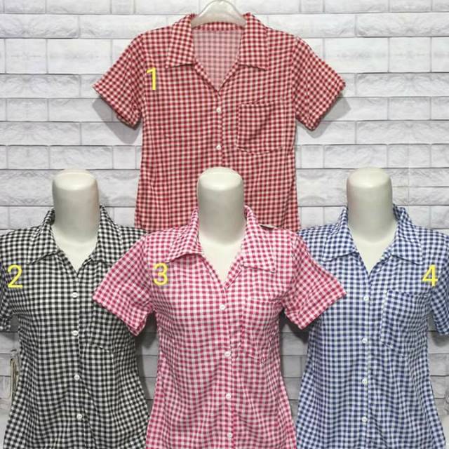 Kaos kerah kancing variasi