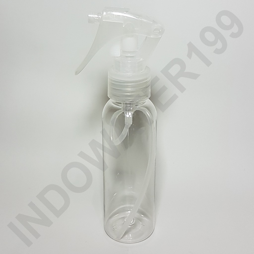 BOTOL TRIGGER SPRAY 100 ML BENING KEPALA TRIGGER NATURAL
