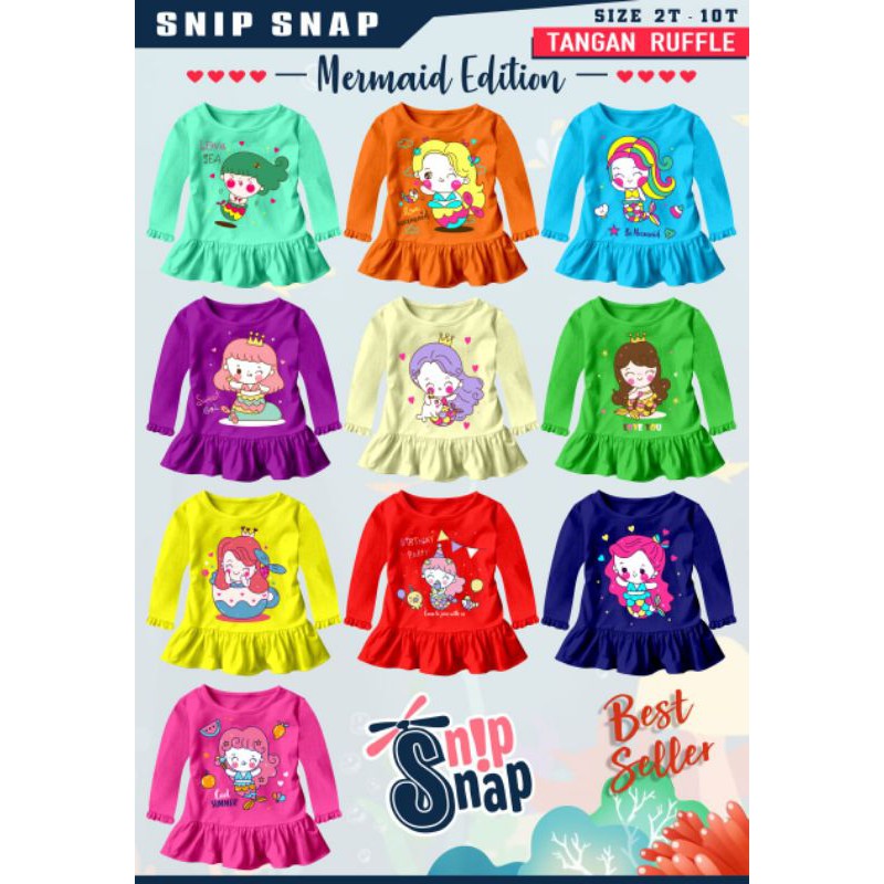 snip snap marmaid series 2-10t