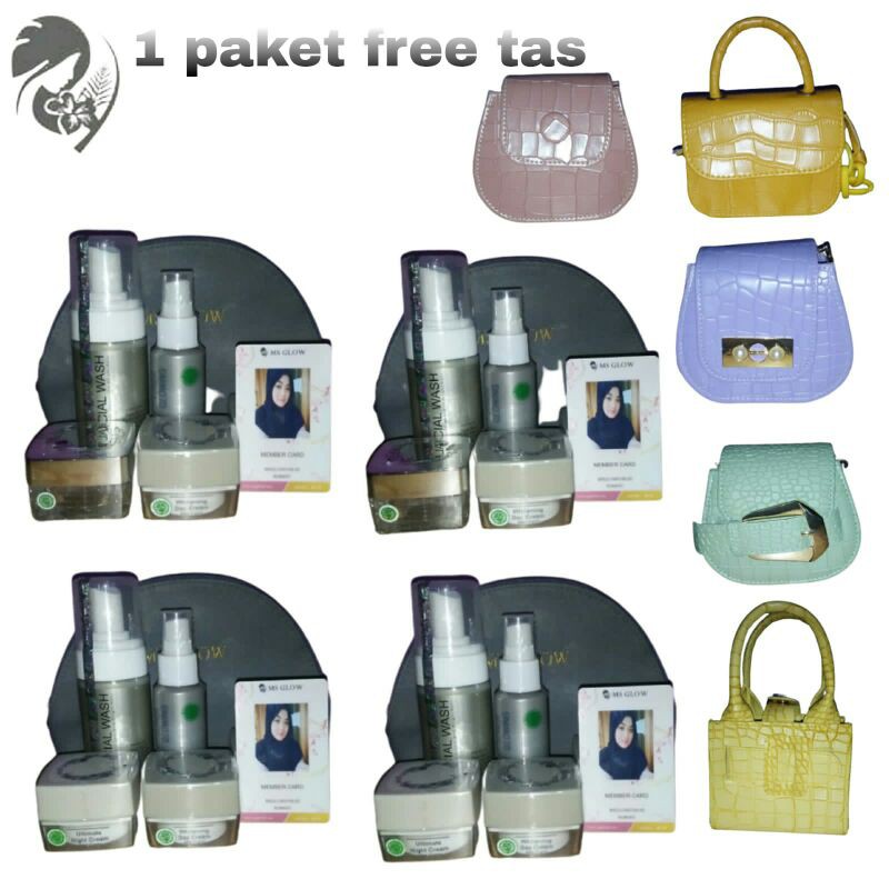 ms glow original free tas mini