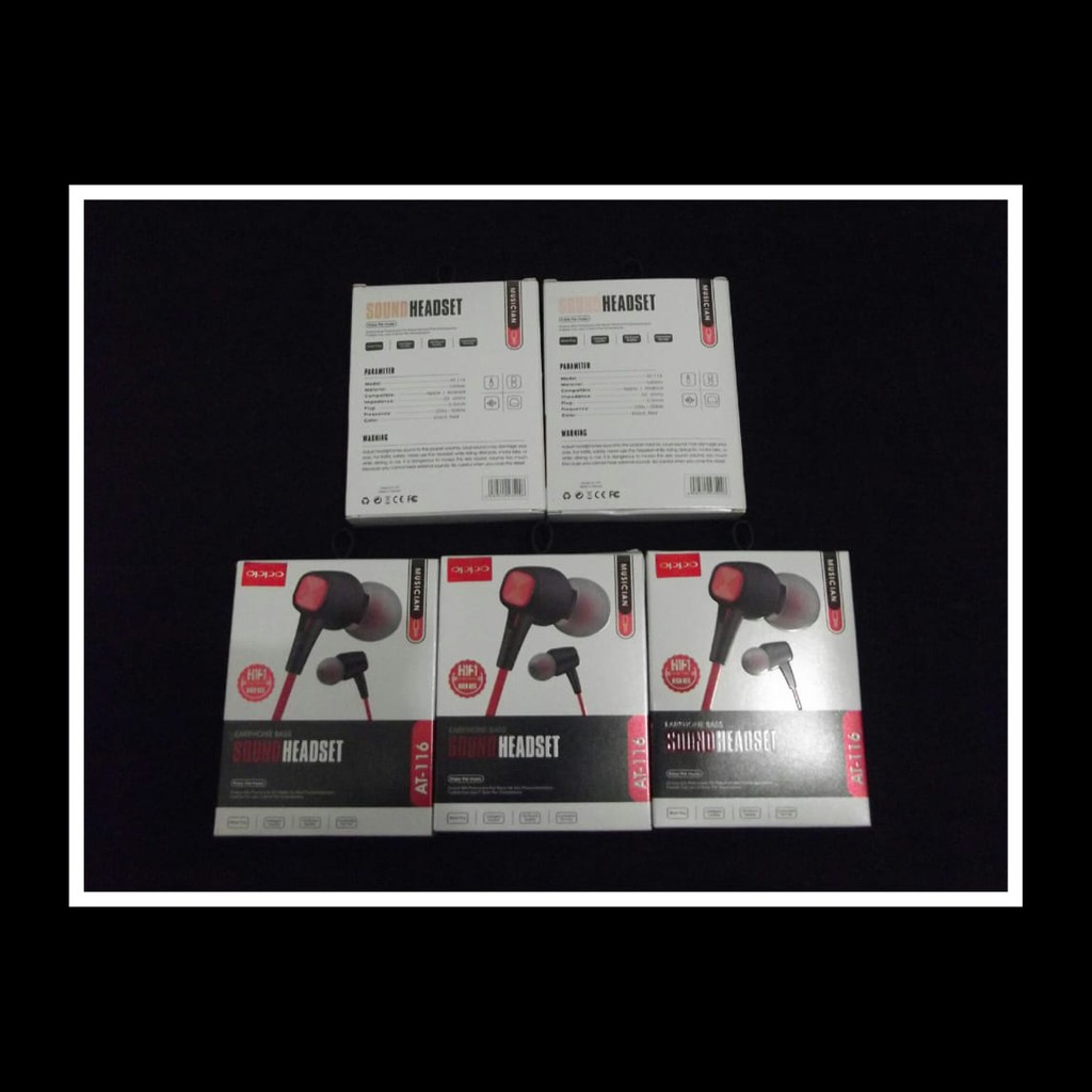 Headset Oppo AT-116