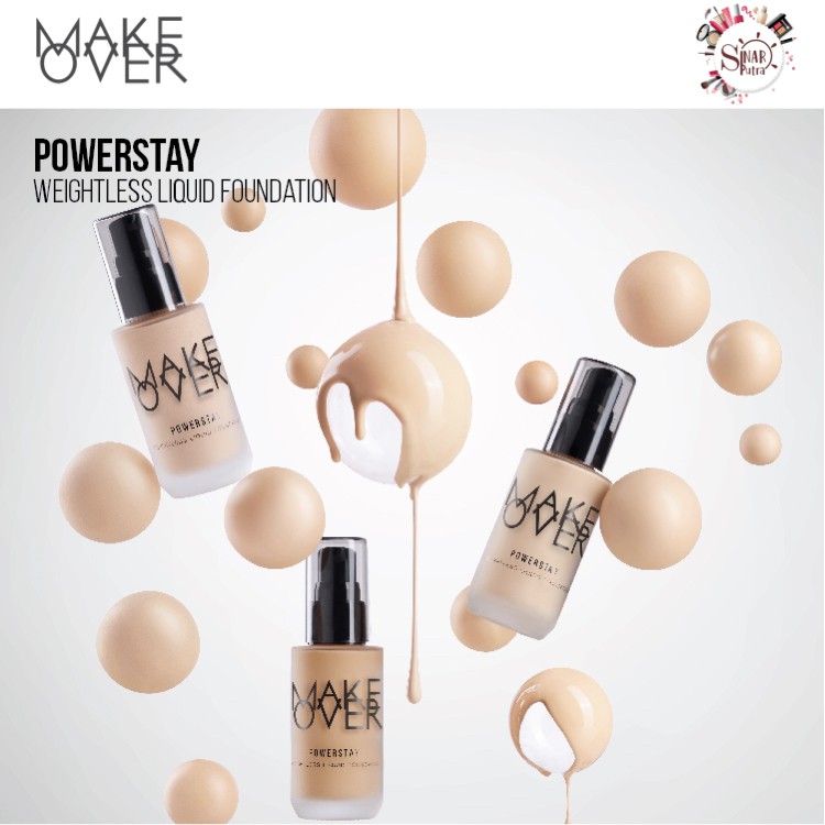 Make Over Powerstay Weightless Liquid Foundation - 33ml
