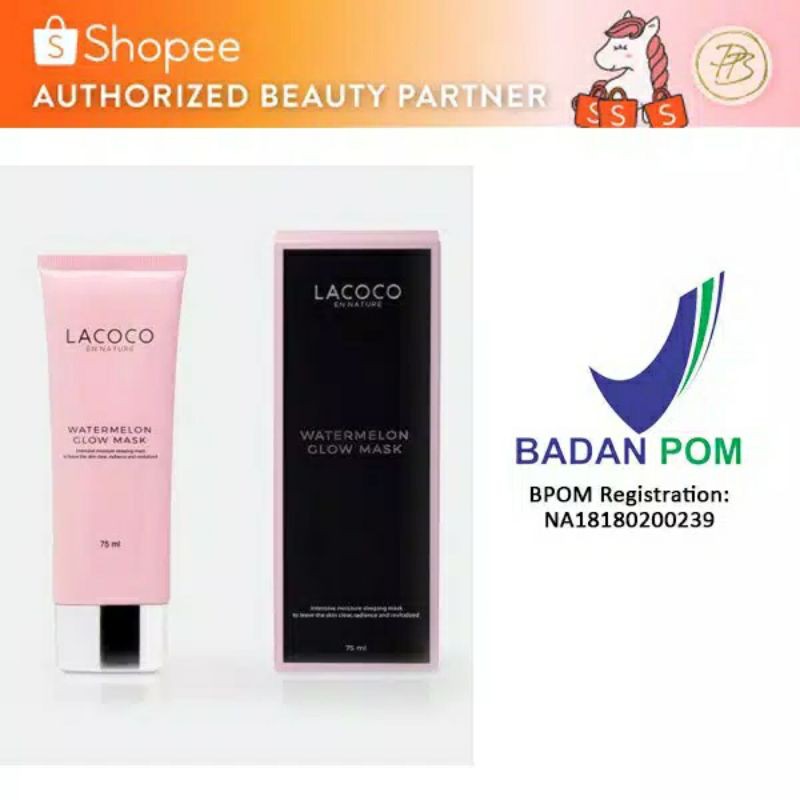 Lacoco Watermelon Glow Mask