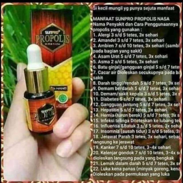 Sunpro propolis NASA