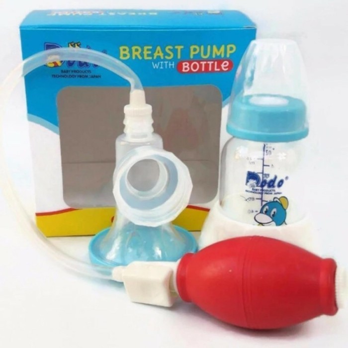 Breast Pump With Bottle Dodo / Pompa ASI