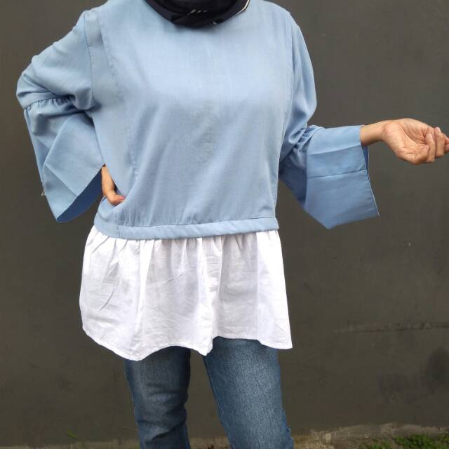 shabiya top baju menyusui