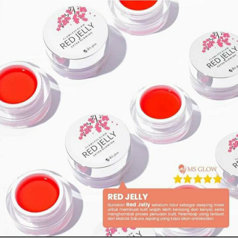 RED JELLY MS GLOW/PESSEL