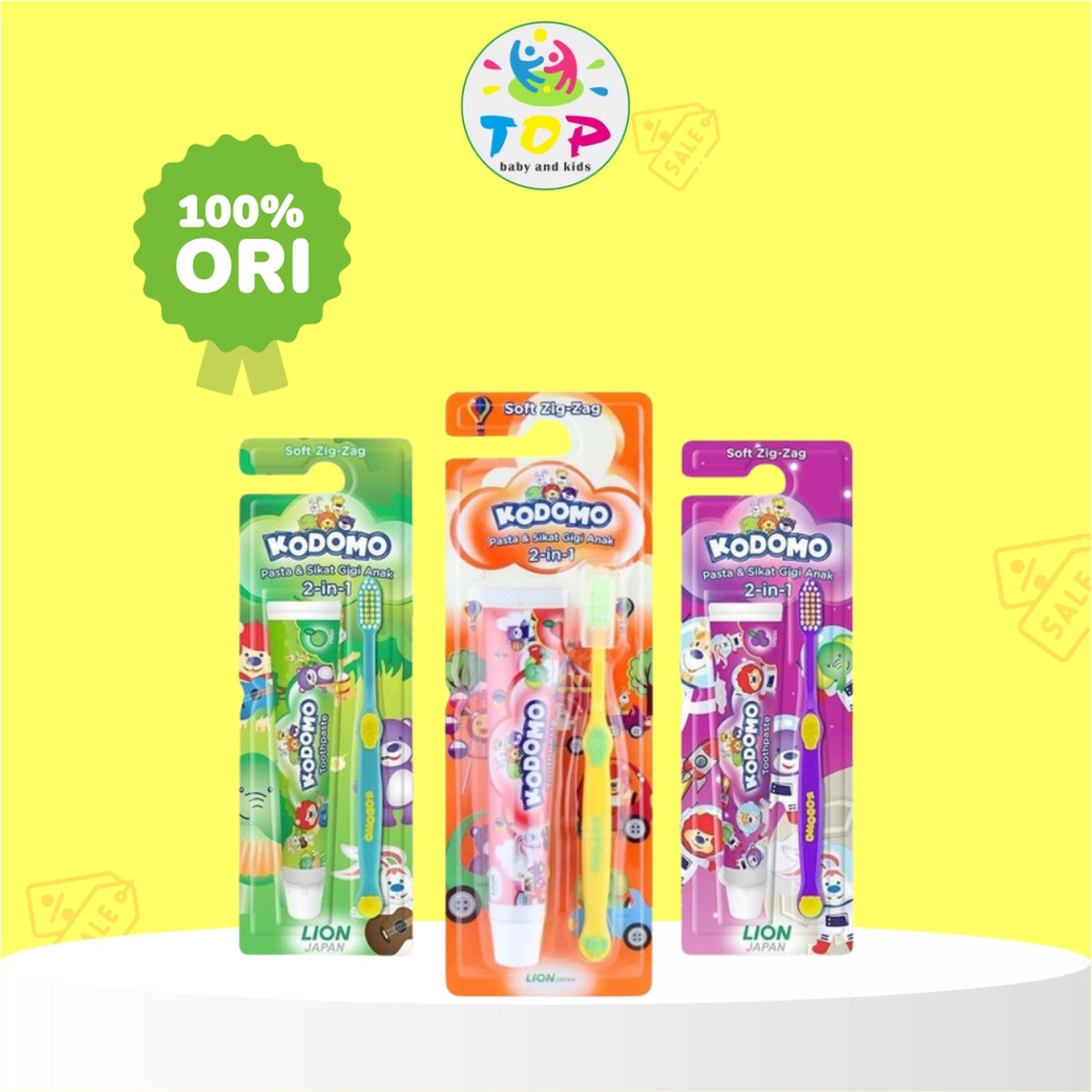 ~TOP~ KODOMO TOOTHBRUSH REGULAR 2IN1