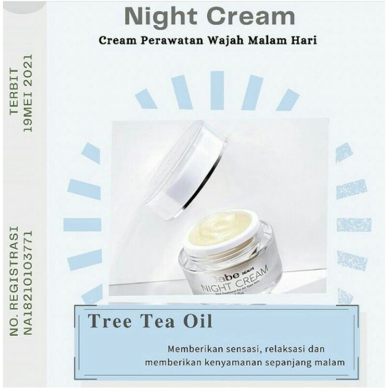 Night Cream Dabe Beaute