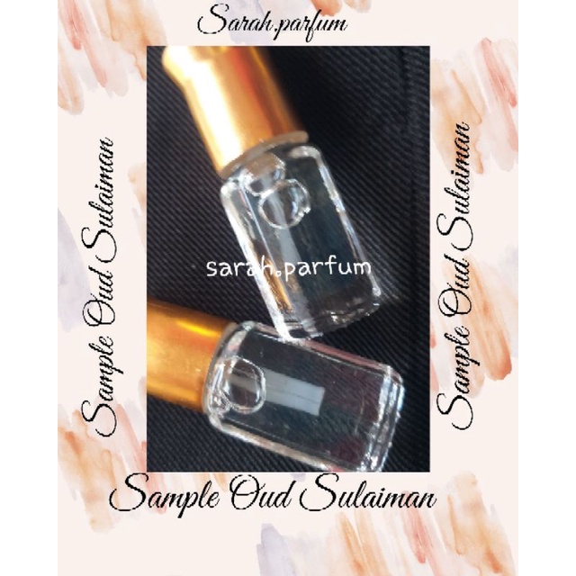#SAMPLE OUD SULAIMAN KEMASAN 3ML