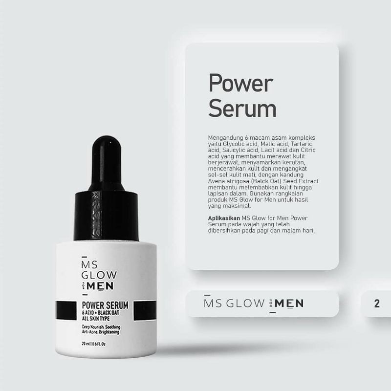 power serum msglowformen