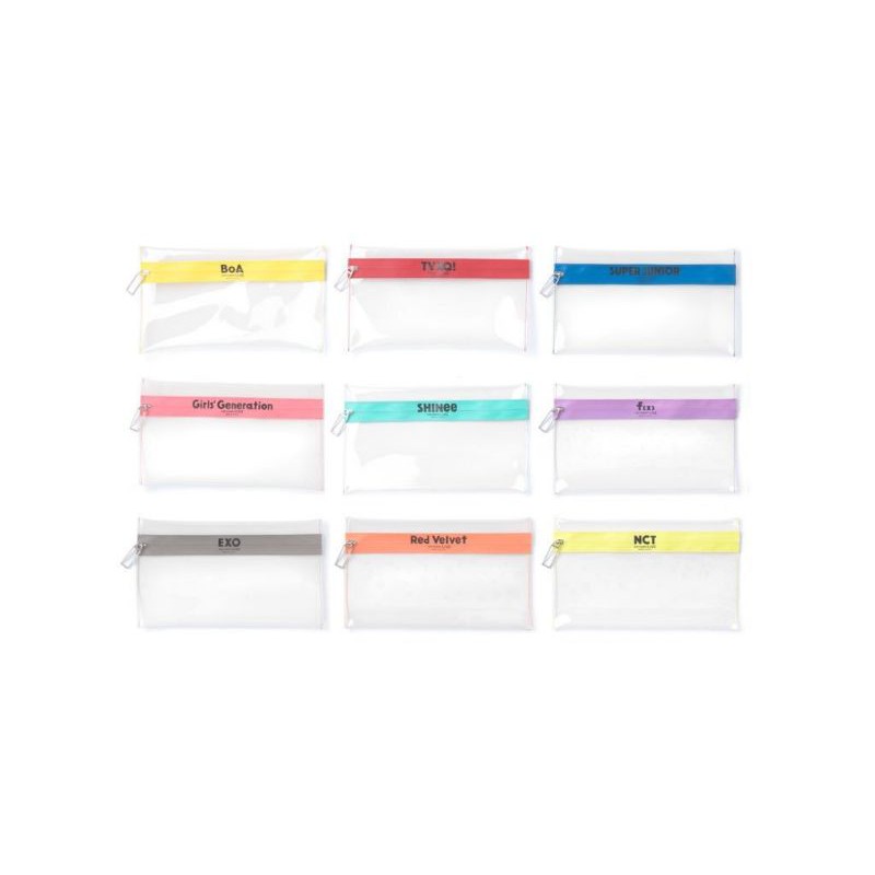 smtown Live in osaka clear pouch - exo version