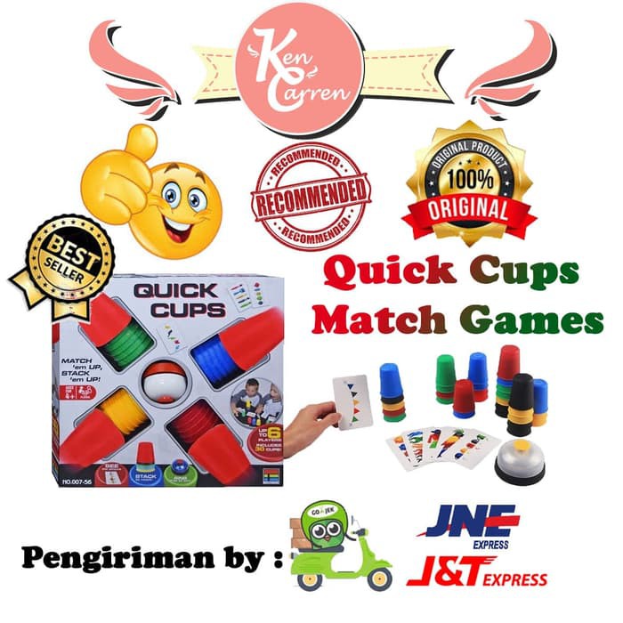 Mainan Anak Quick Cups Match Games