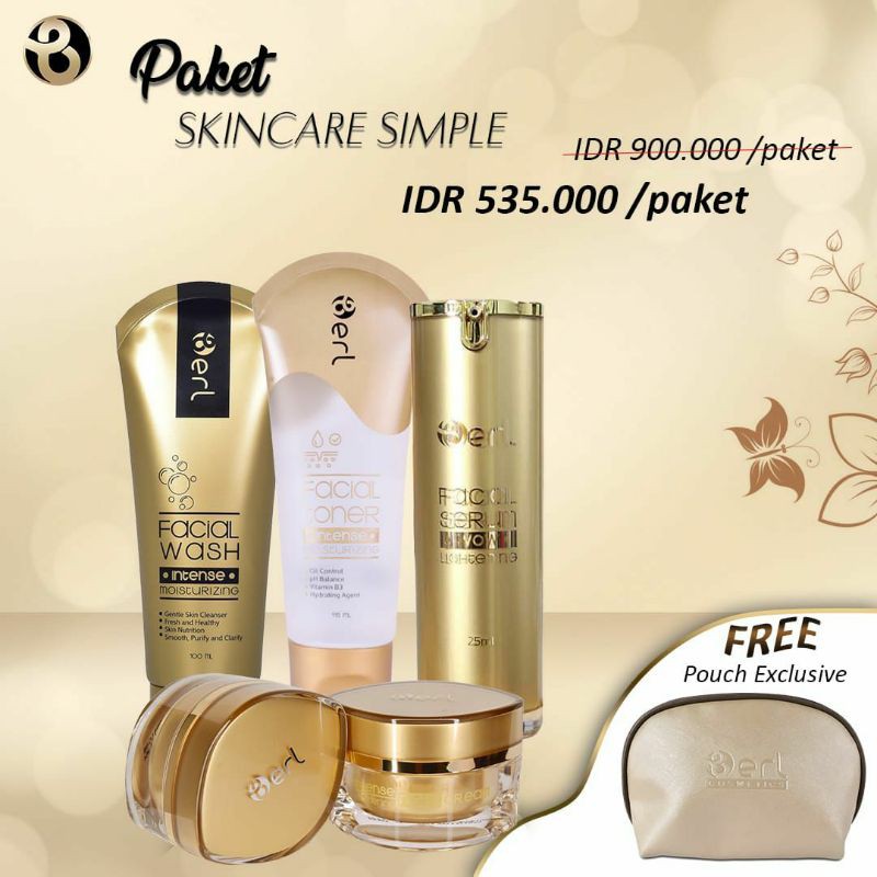 PAKET GLOWING BY BERL COSMETICS