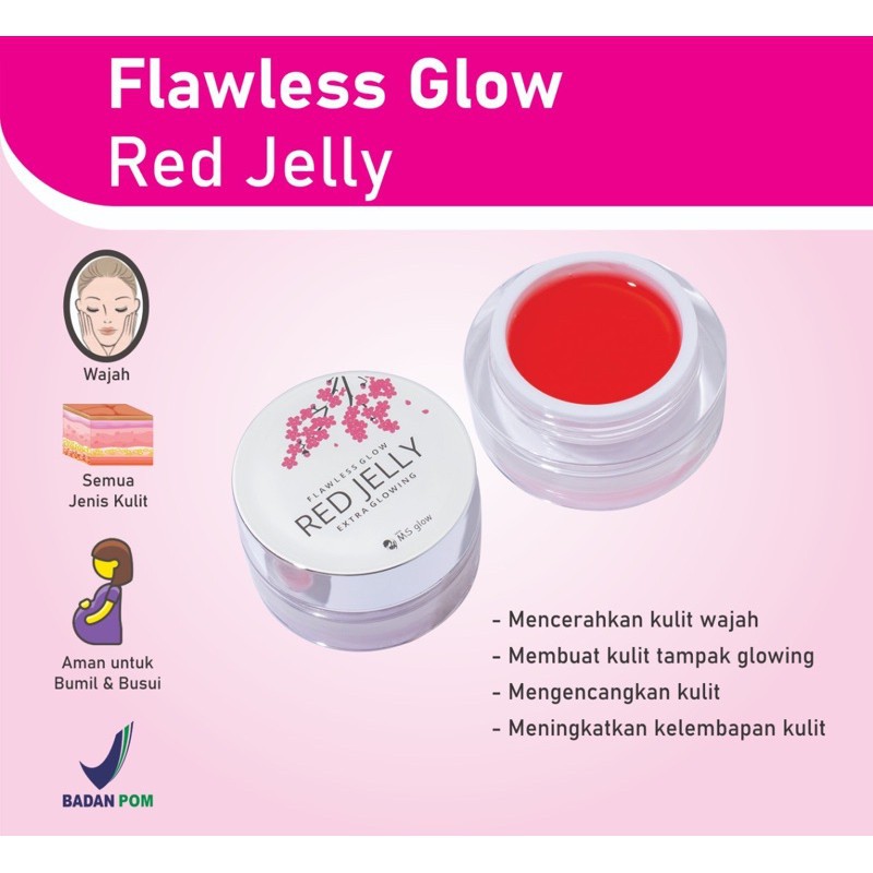 Red Jelly Extra Glowing MS Glow