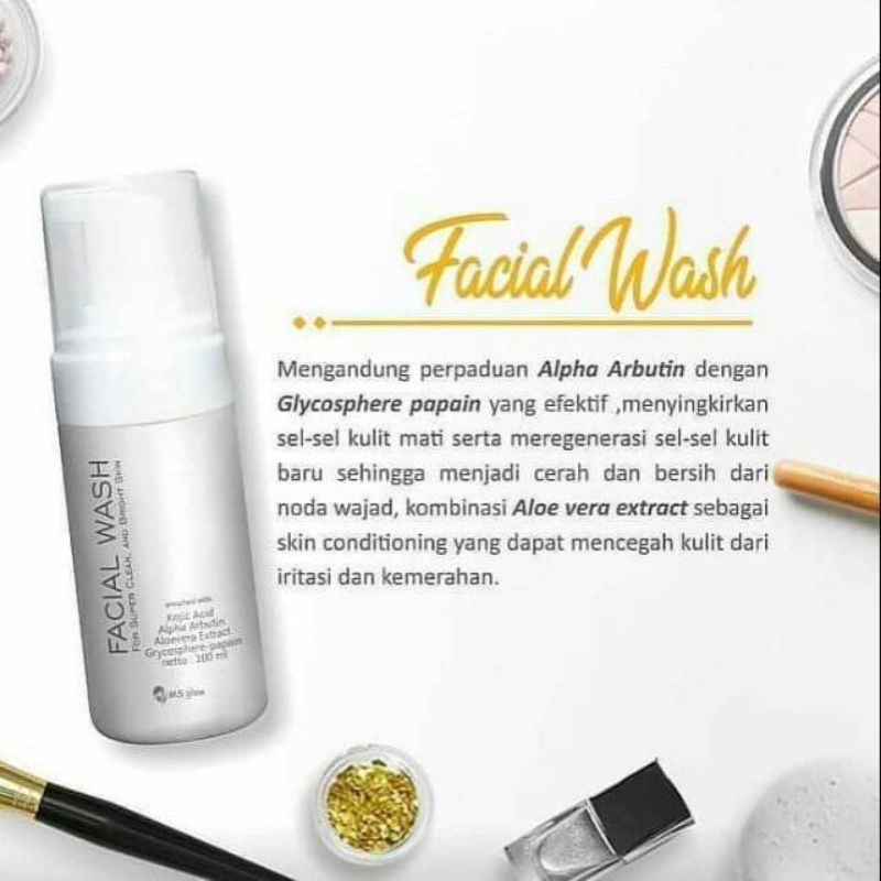 MS Glow Facial Wash