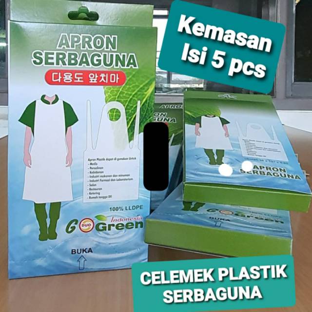 CELEMEK PLASTIK SERBAGUNA (APRON)