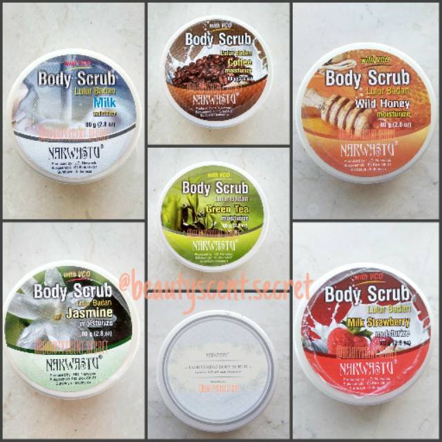 NARWASTU BODYSCRUB WITH VCO