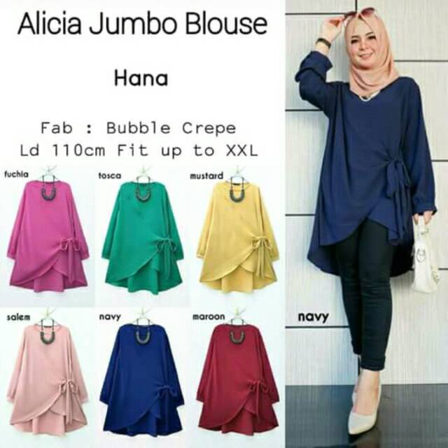 Alicia jumbo blouse