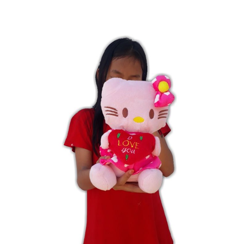 boneka hellokitty love sni