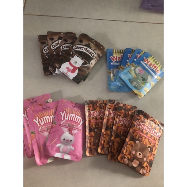 masker coklat